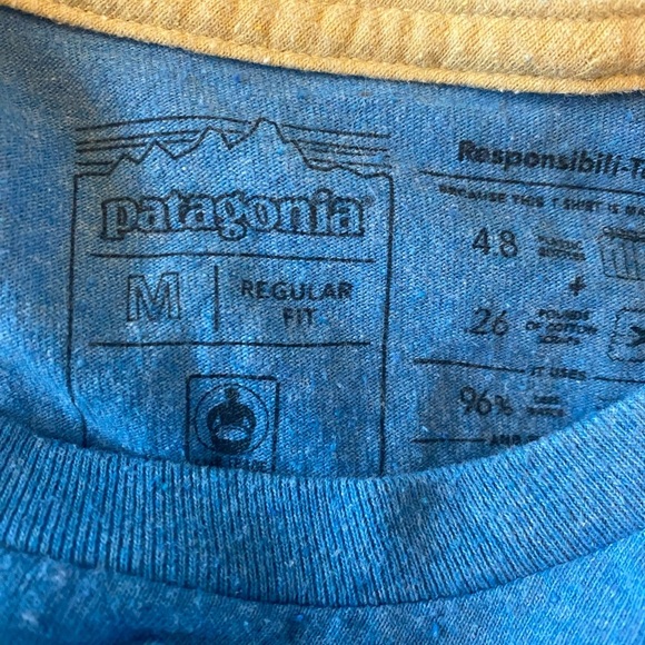 Patagonia Blue Short Sleeve Tee - Picture 6 of 7